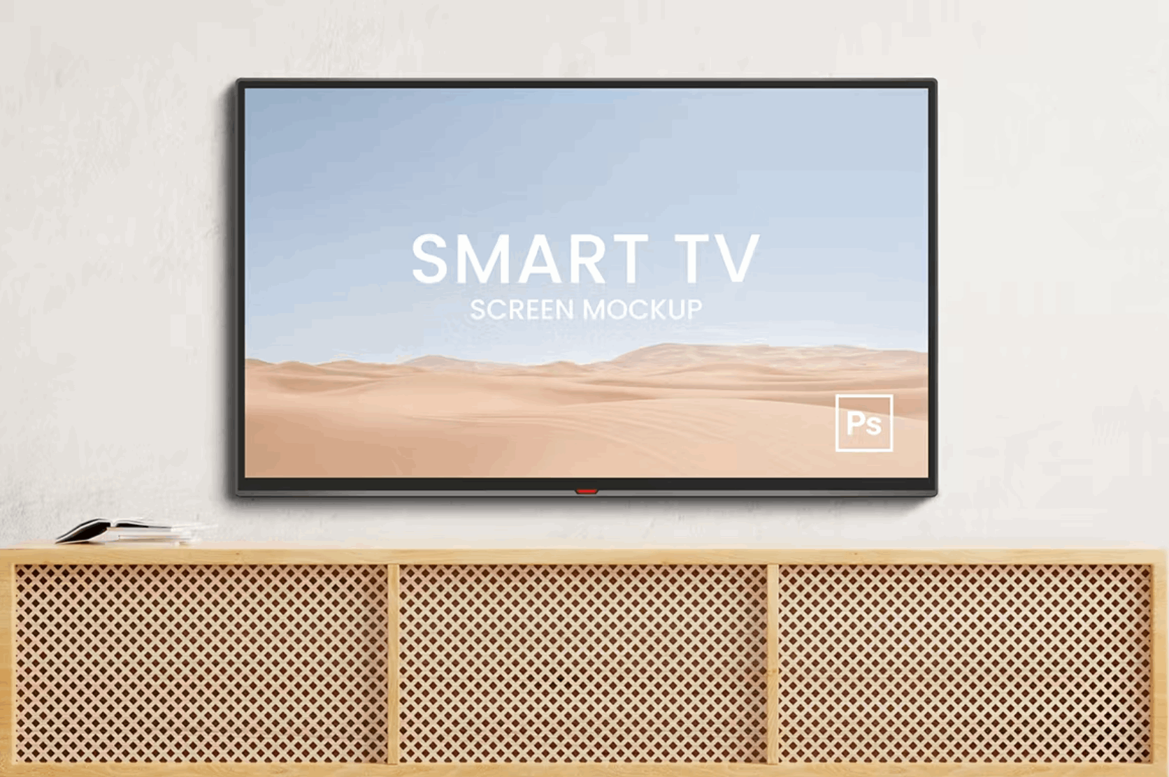 112Minimalist Tv Mockup