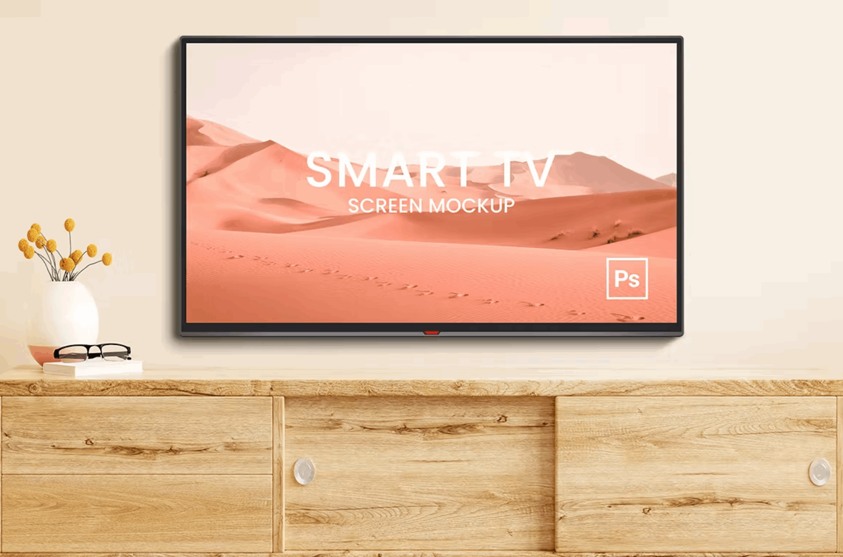 112Minimalist Tv Mockup