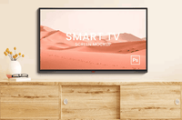 112Minimalist Tv Mockup - whaledesign