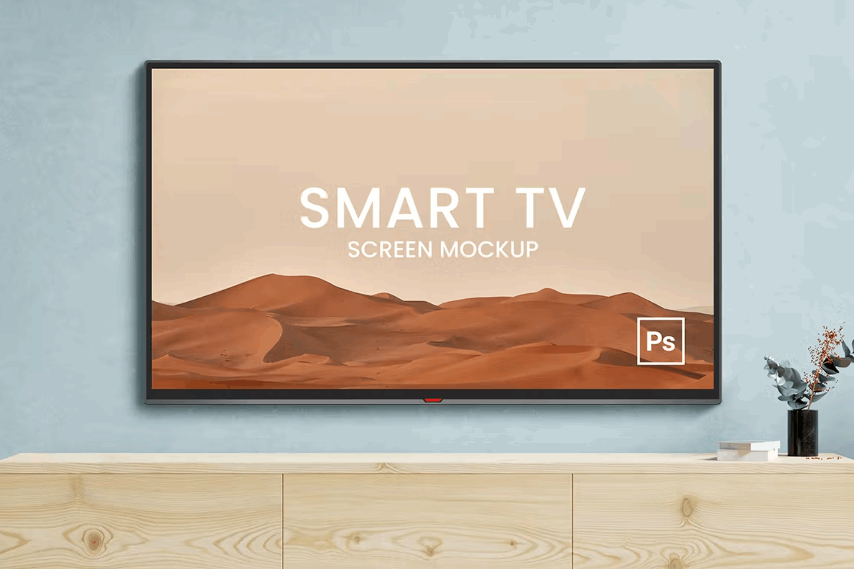 112Minimalist Tv Mockup