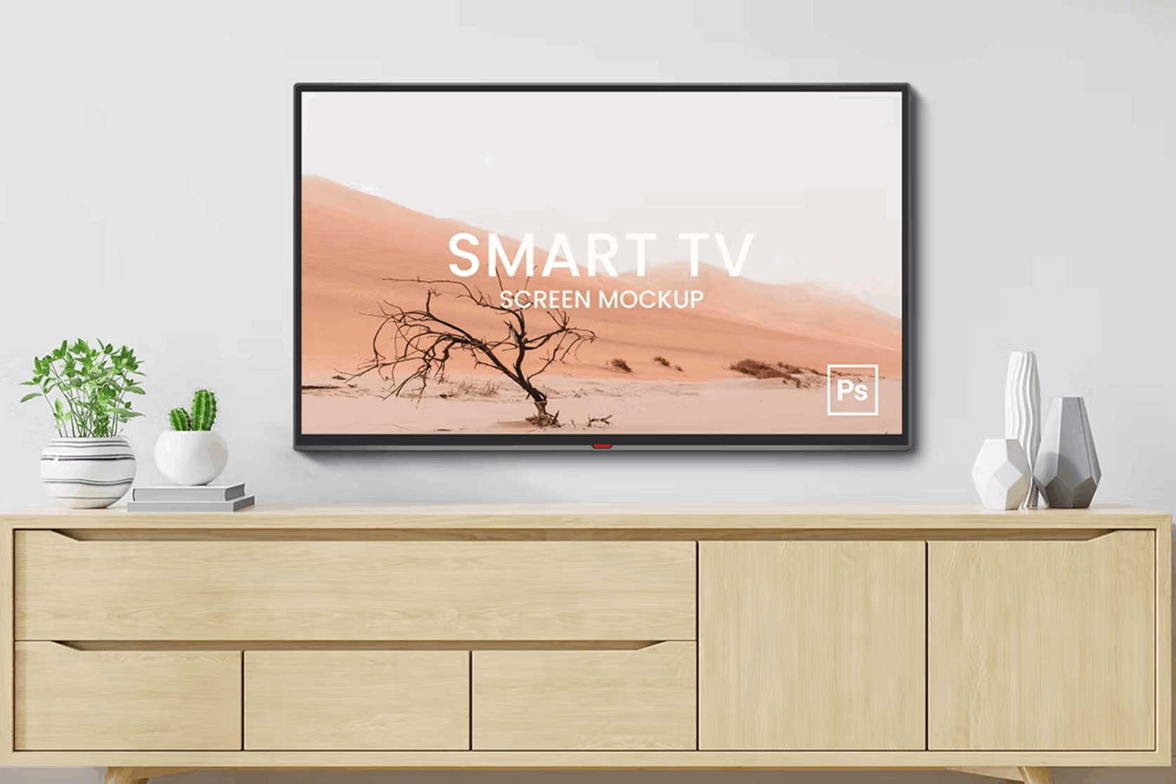 112Minimalist Tv Mockup