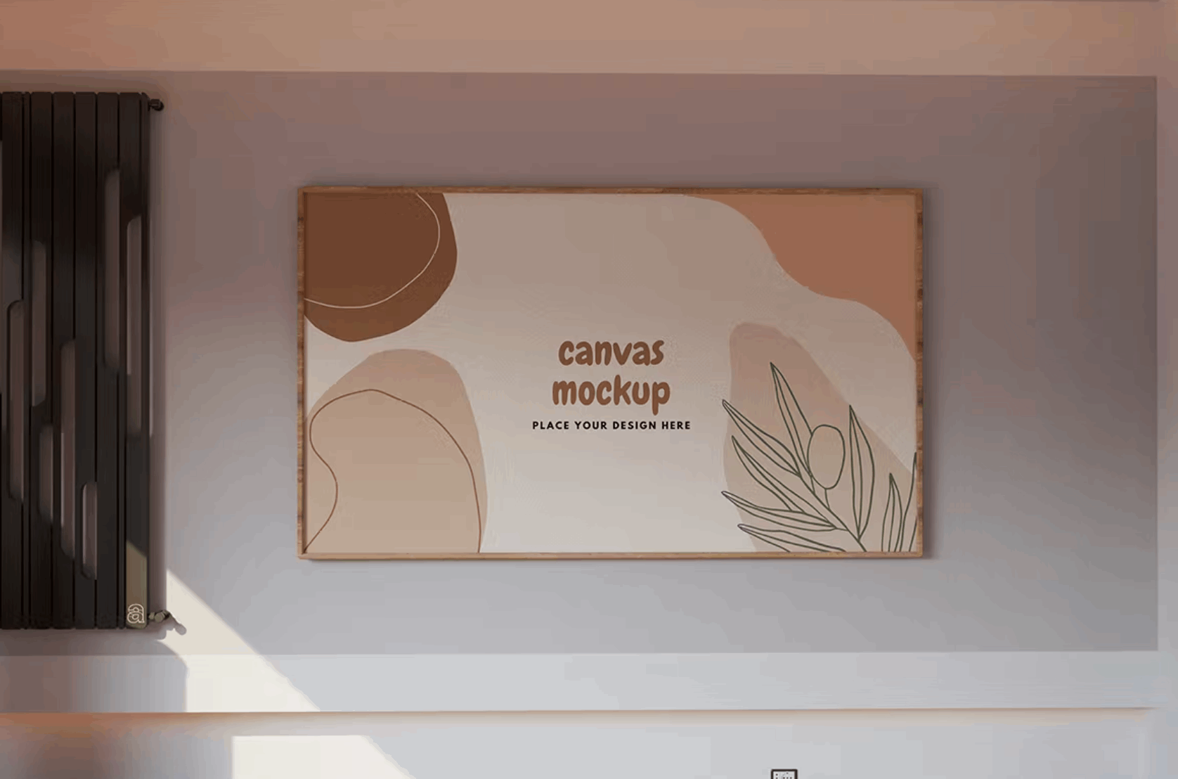 146Canvas Frame Mockup