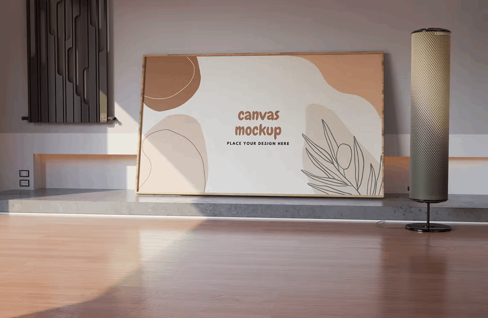 146Canvas Frame Mockup