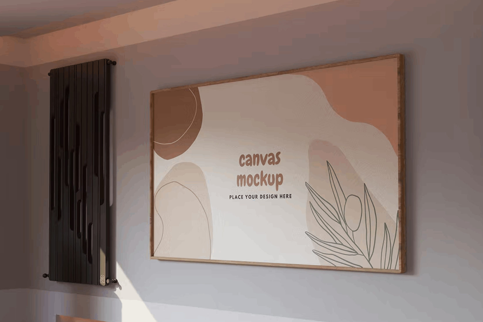 146Canvas Frame Mockup