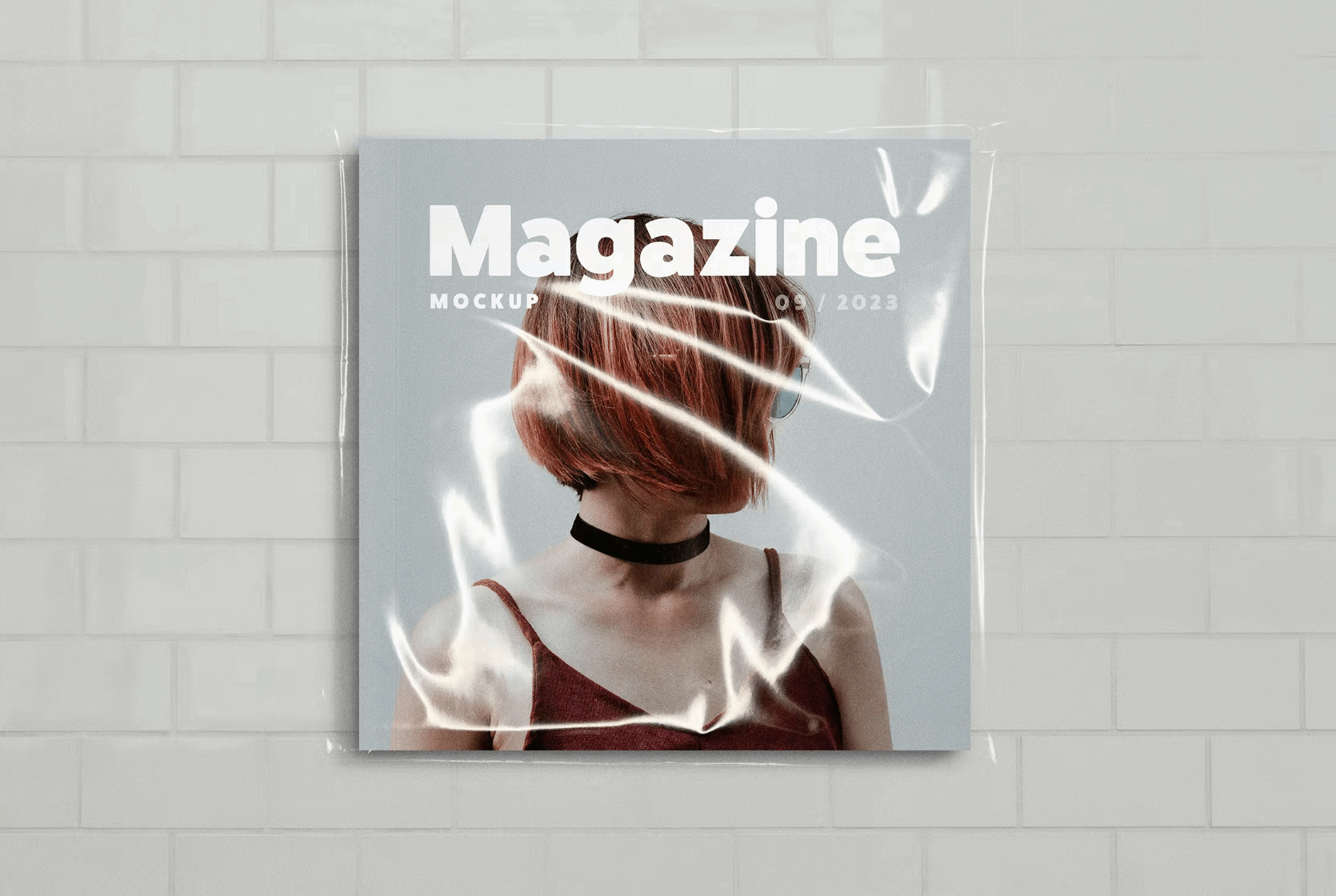 149Square Magazine Mockup