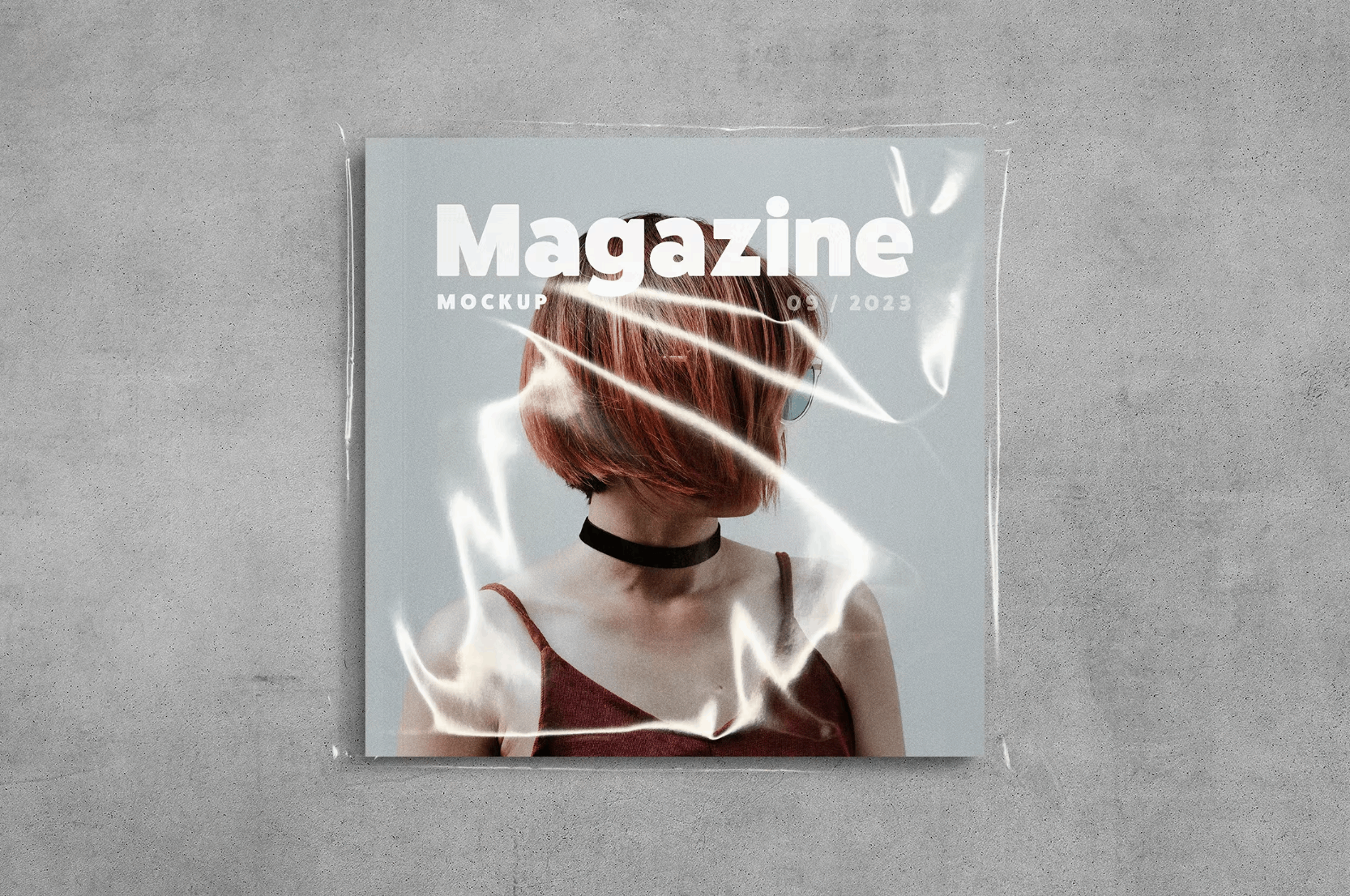 149Square Magazine Mockup