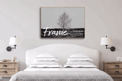 150Bedroom Frame Mockup - whaledesign