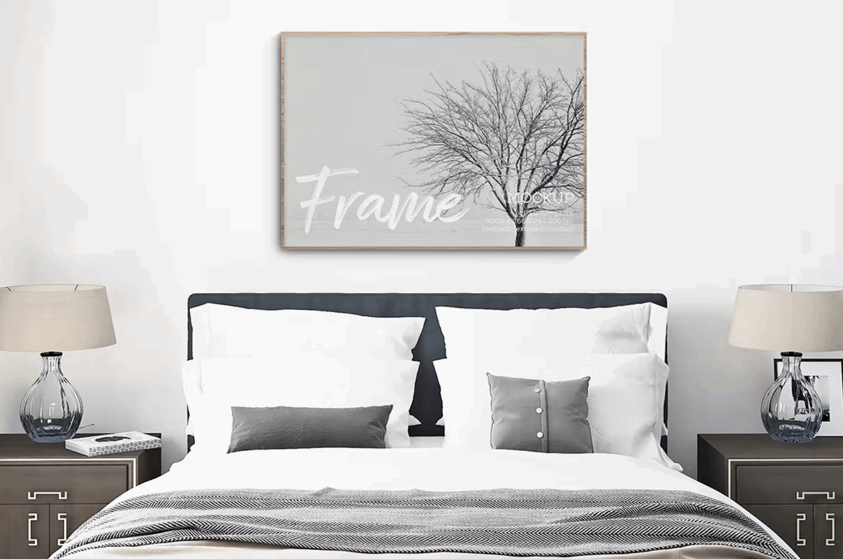 150Bedroom Frame Mockup