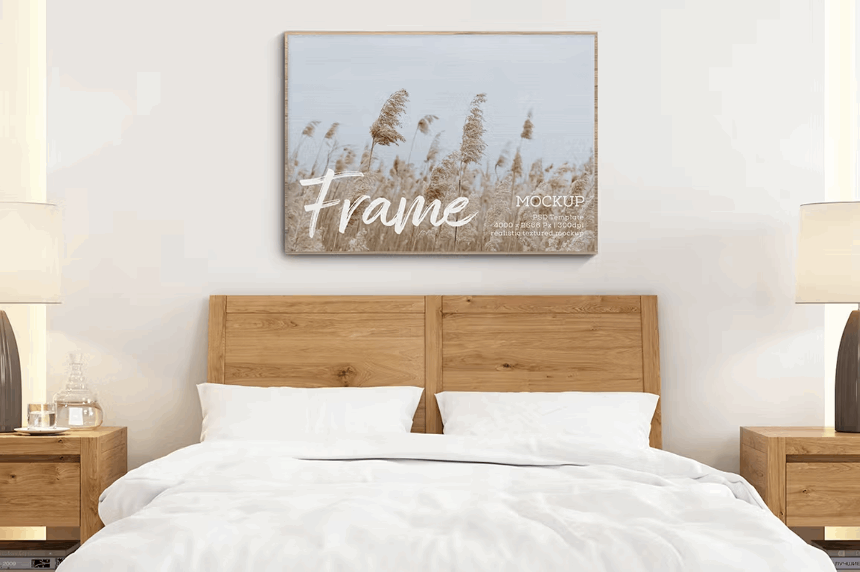 150Bedroom Frame Mockup