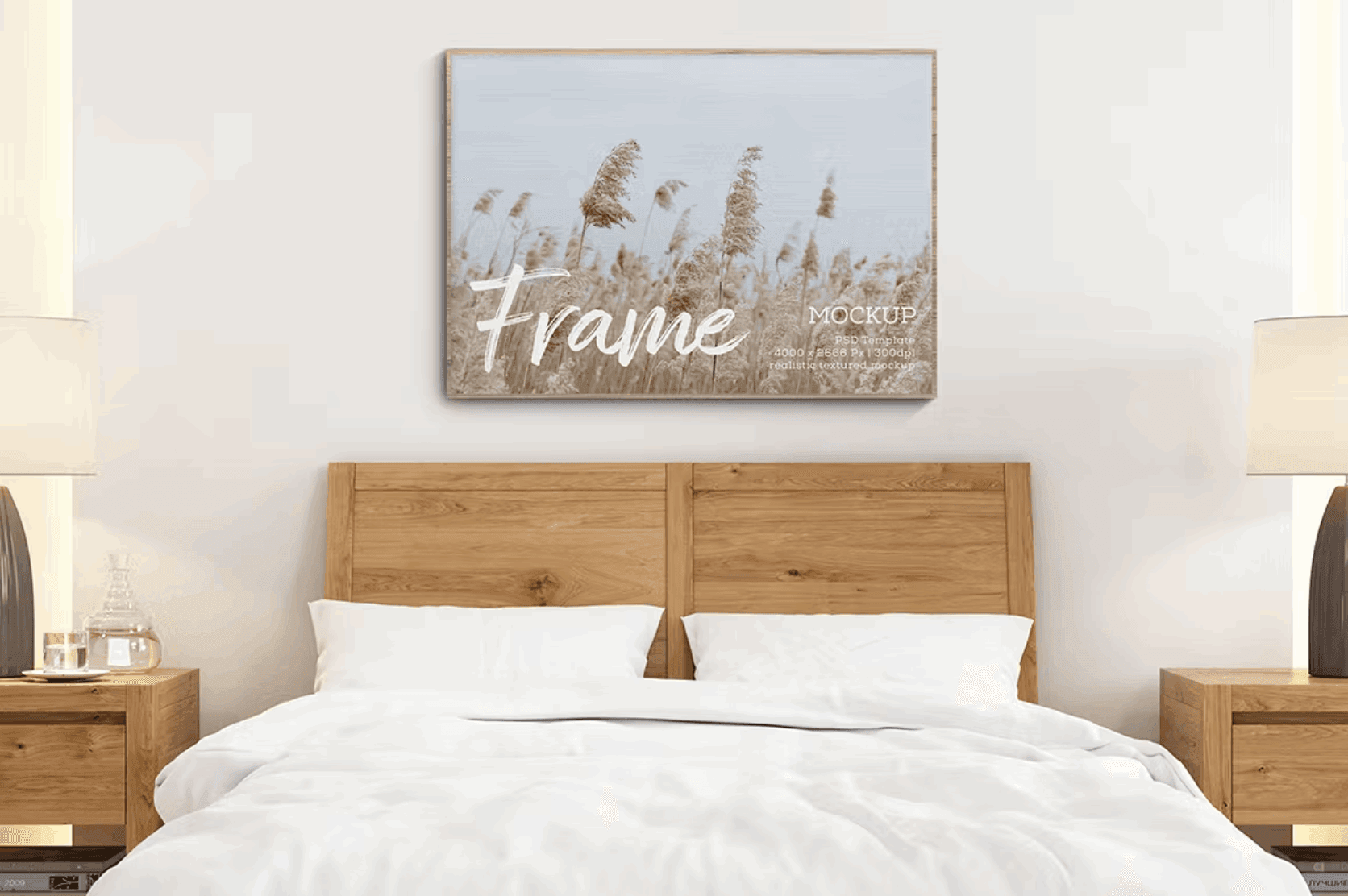 150Bedroom Frame Mockup - whaledesign