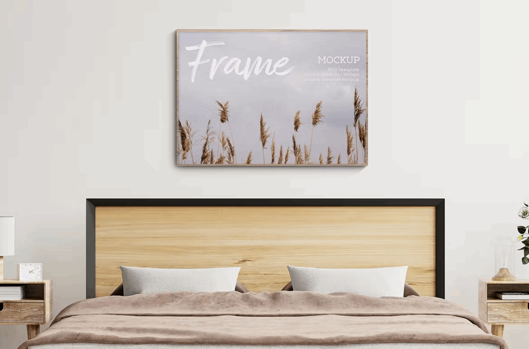 150Bedroom Frame Mockup