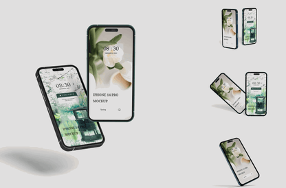 158iPhone 14 pro max Mockup - whaledesign