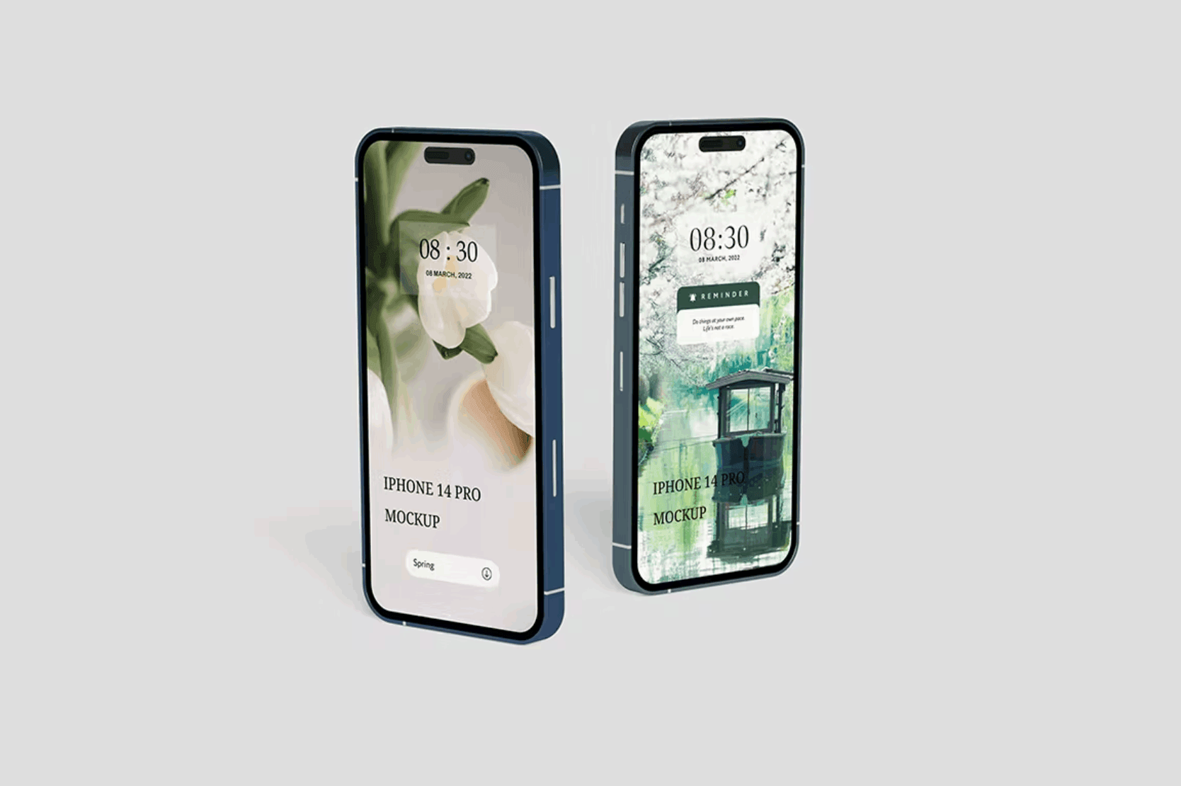 158iPhone 14 pro max Mockup - whaledesign