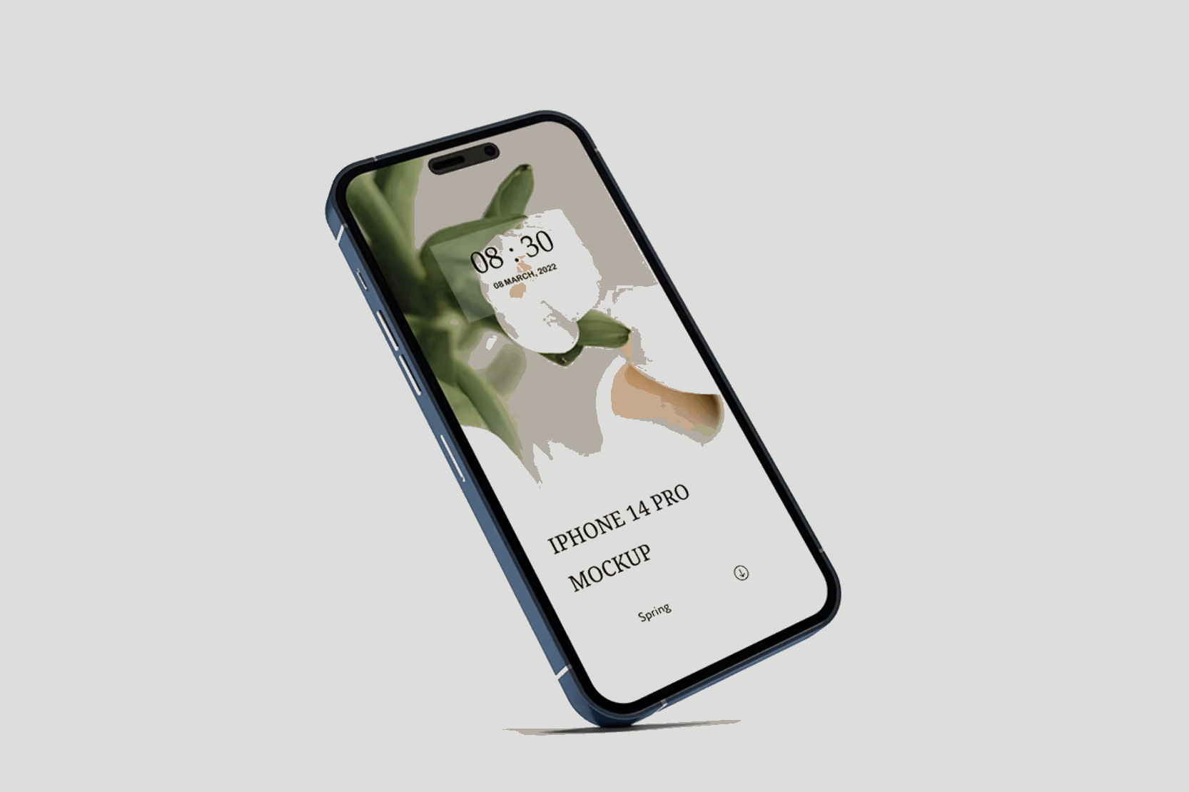 158iPhone 14 pro max Mockup