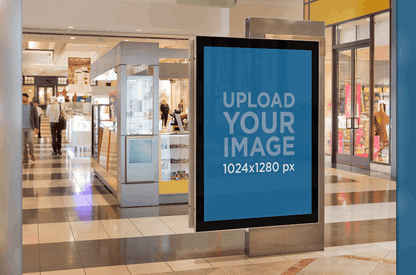 159Product Mockup, Mall Poster - whaledesign