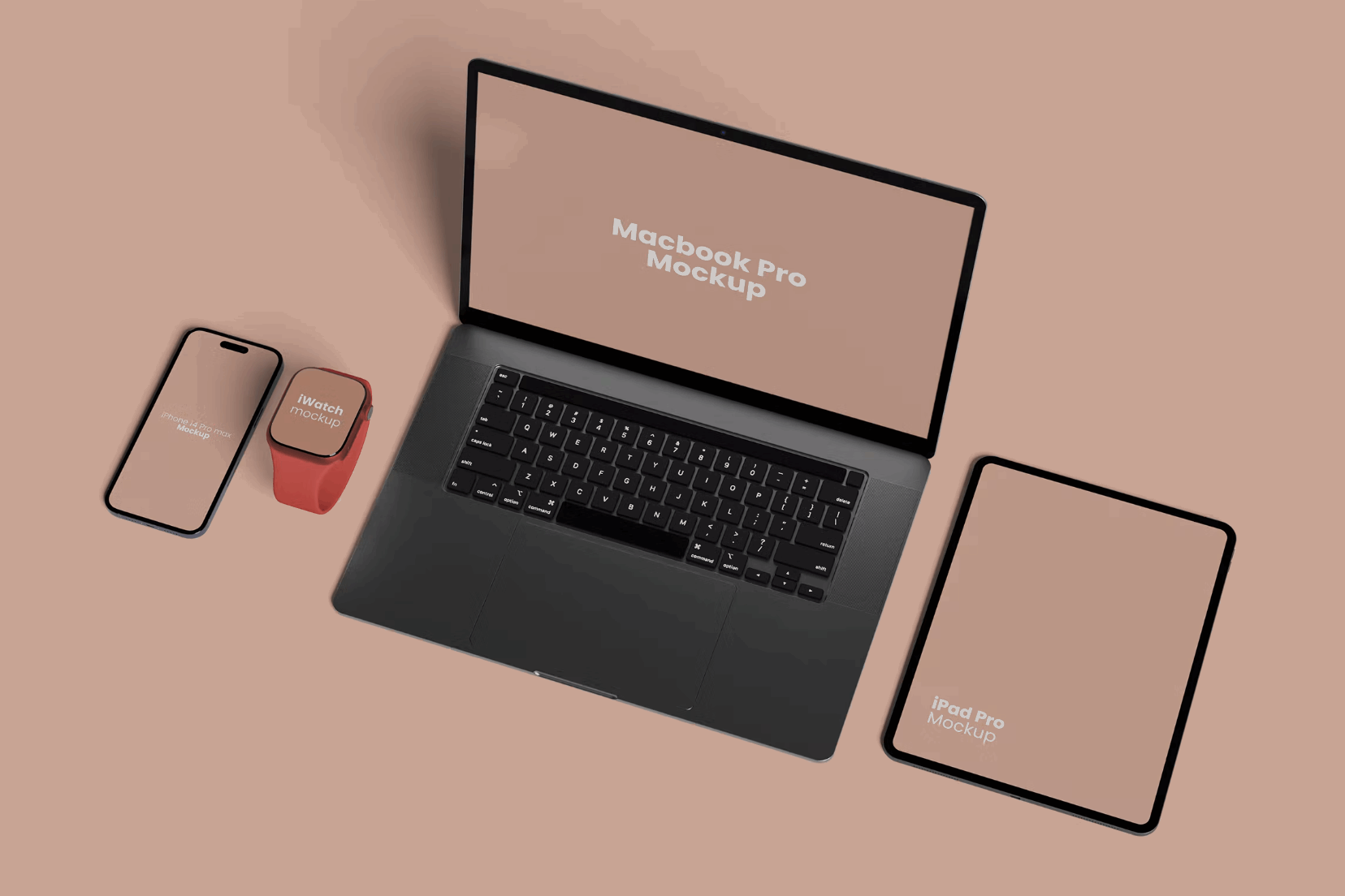 132Apple Multi Device Mockup Scene 5