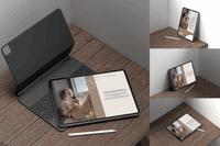 133Tablet Screen Mockups - whaledesign