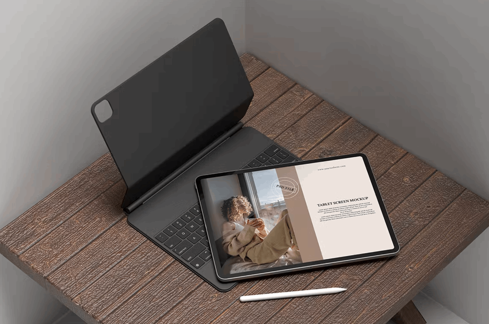 133Tablet Screen Mockups