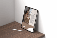 133Tablet Screen Mockups - whaledesign