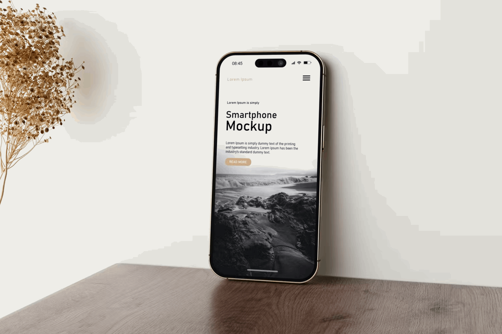 136Smartphone 14 Pro Mockups