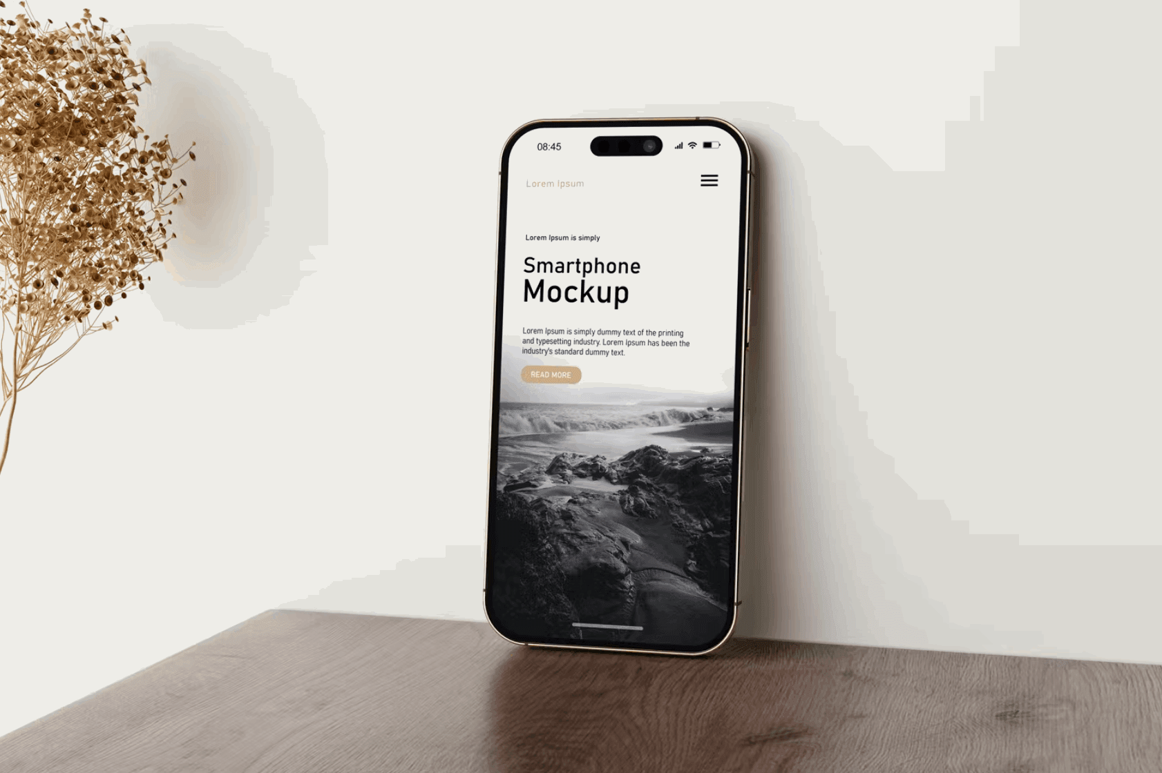 136Smartphone 14 Pro Mockups - whaledesign