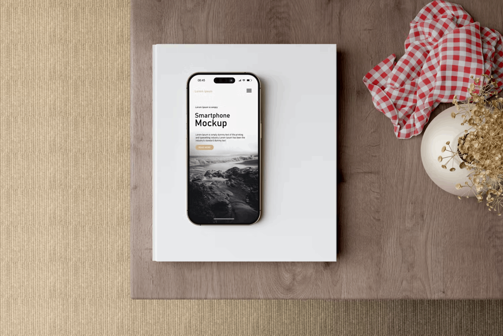 136Smartphone 14 Pro Mockups