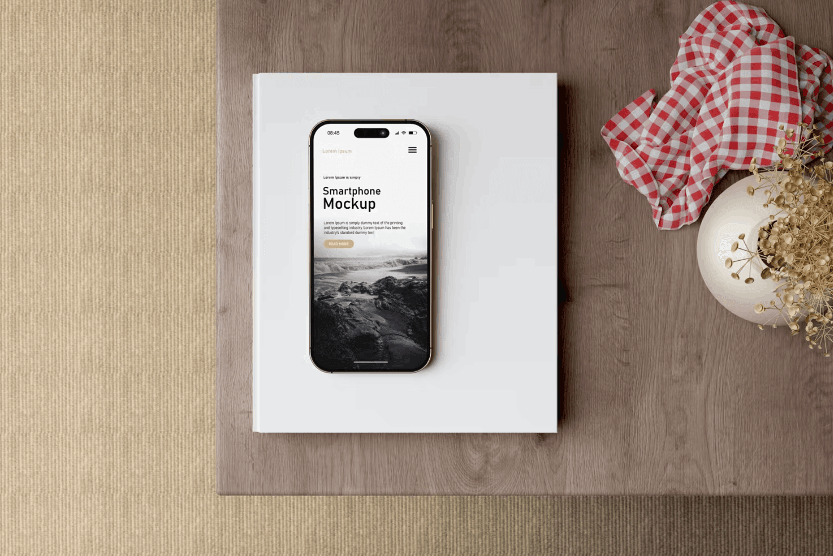 136Smartphone 14 Pro Mockups - whaledesign