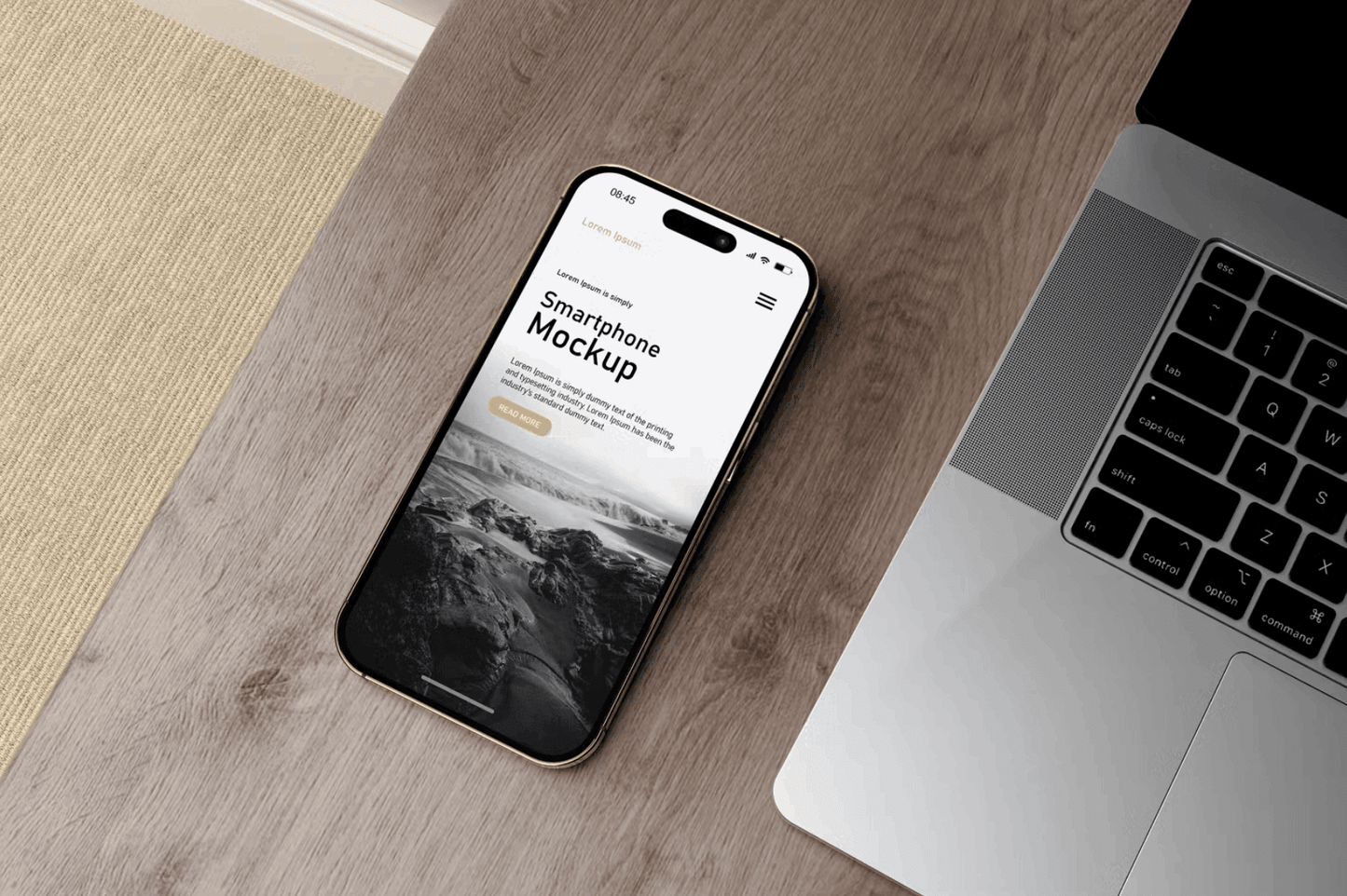 136Smartphone 14 Pro Mockups - whaledesign