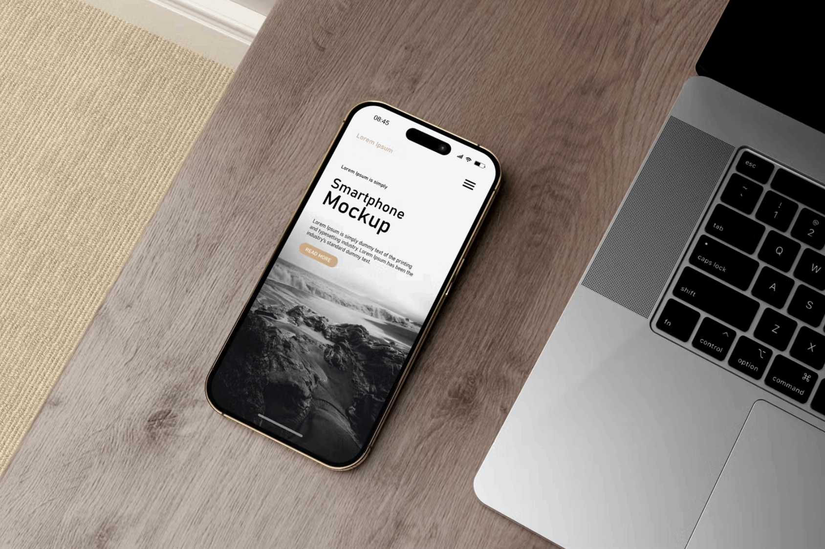 136Smartphone 14 Pro Mockups