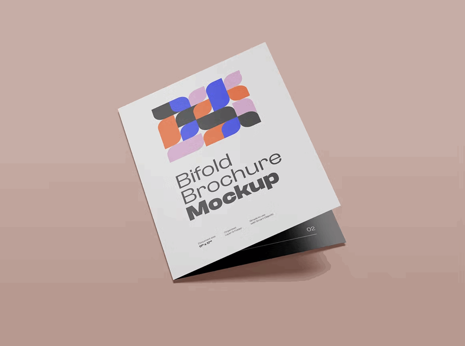 140Bifold Brochure Mockup