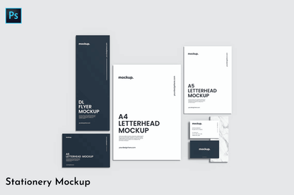 205Stationery Mockup - whaledesign