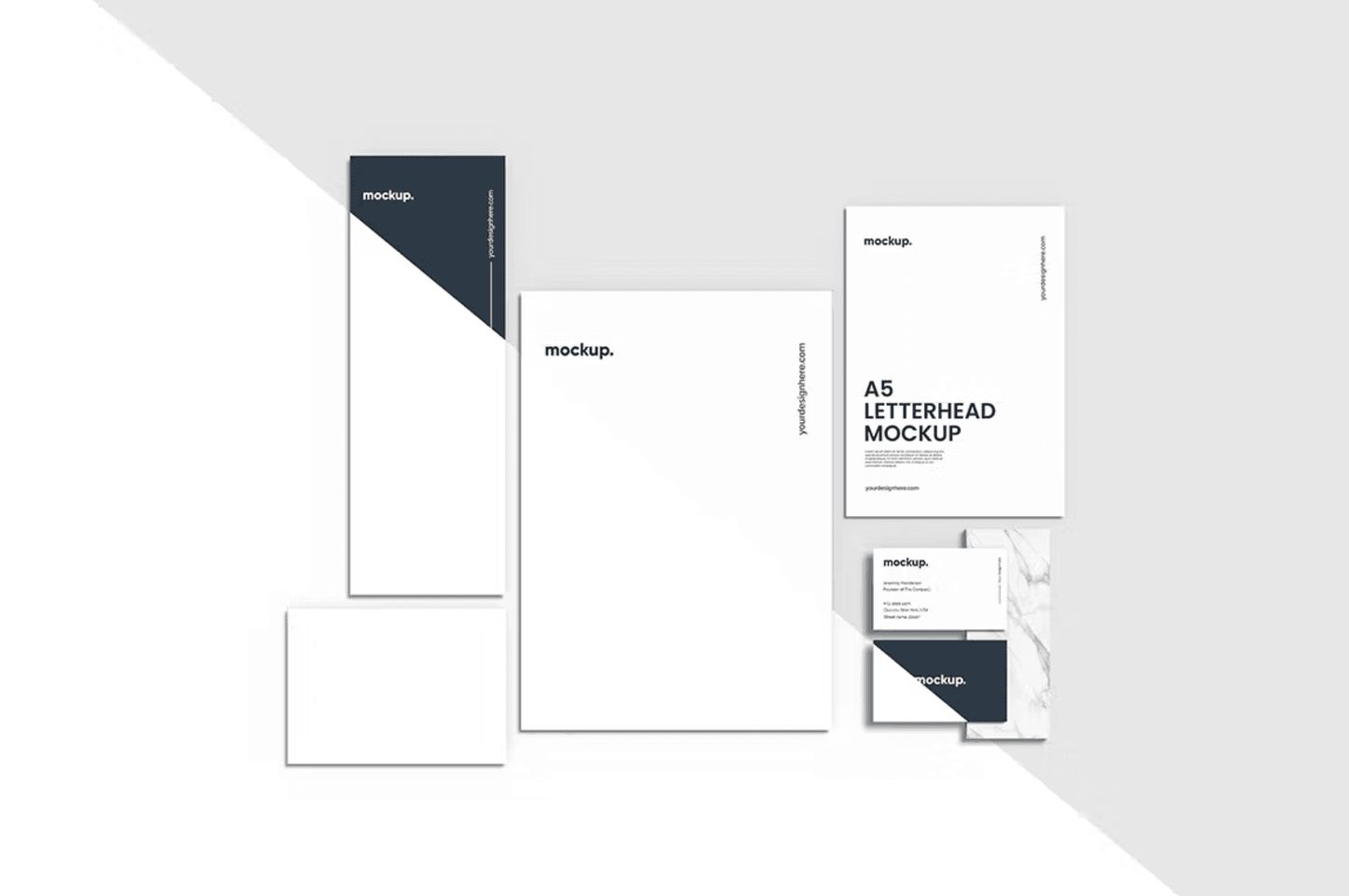 205Stationery Mockup - whaledesign