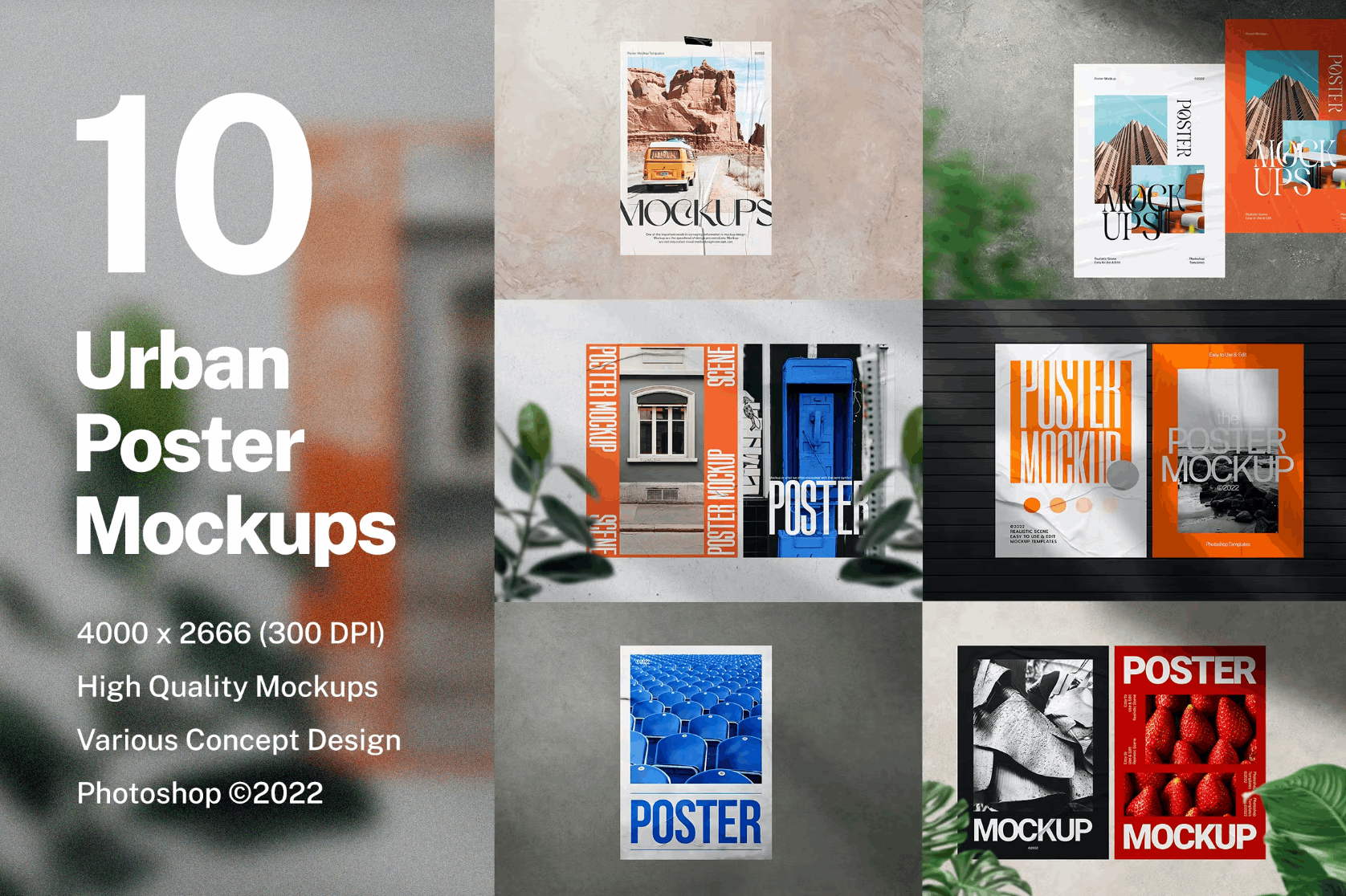 212Urban Poster Mockups v5