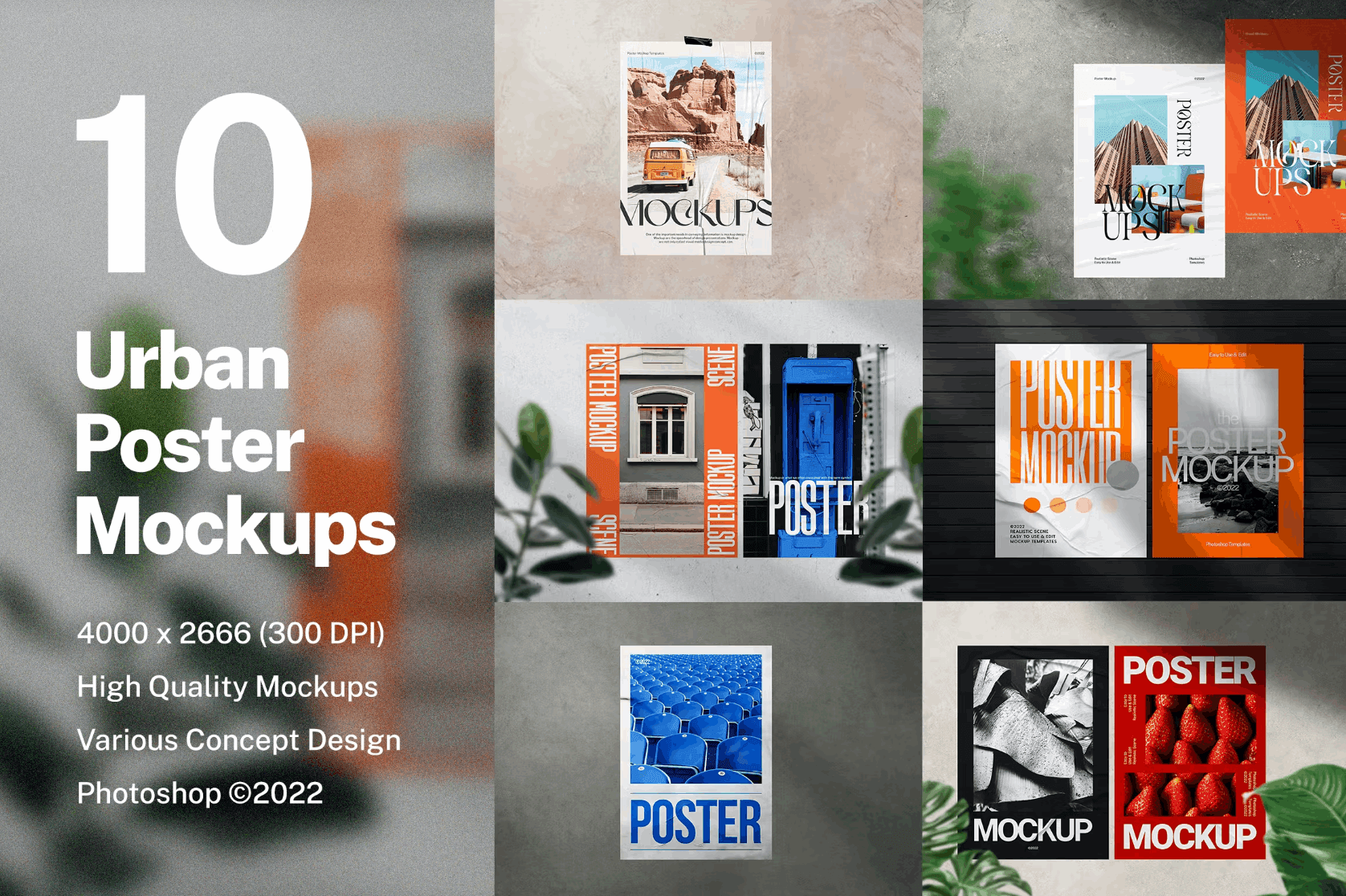 212Urban Poster Mockups v5 - whaledesign