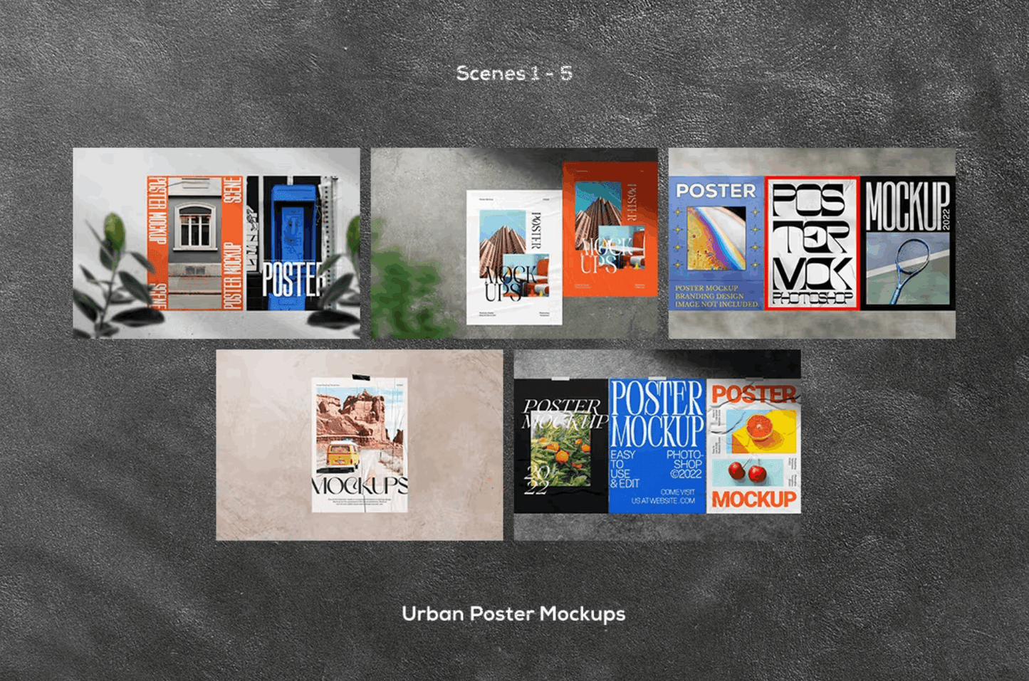 212Urban Poster Mockups v5 - whaledesign
