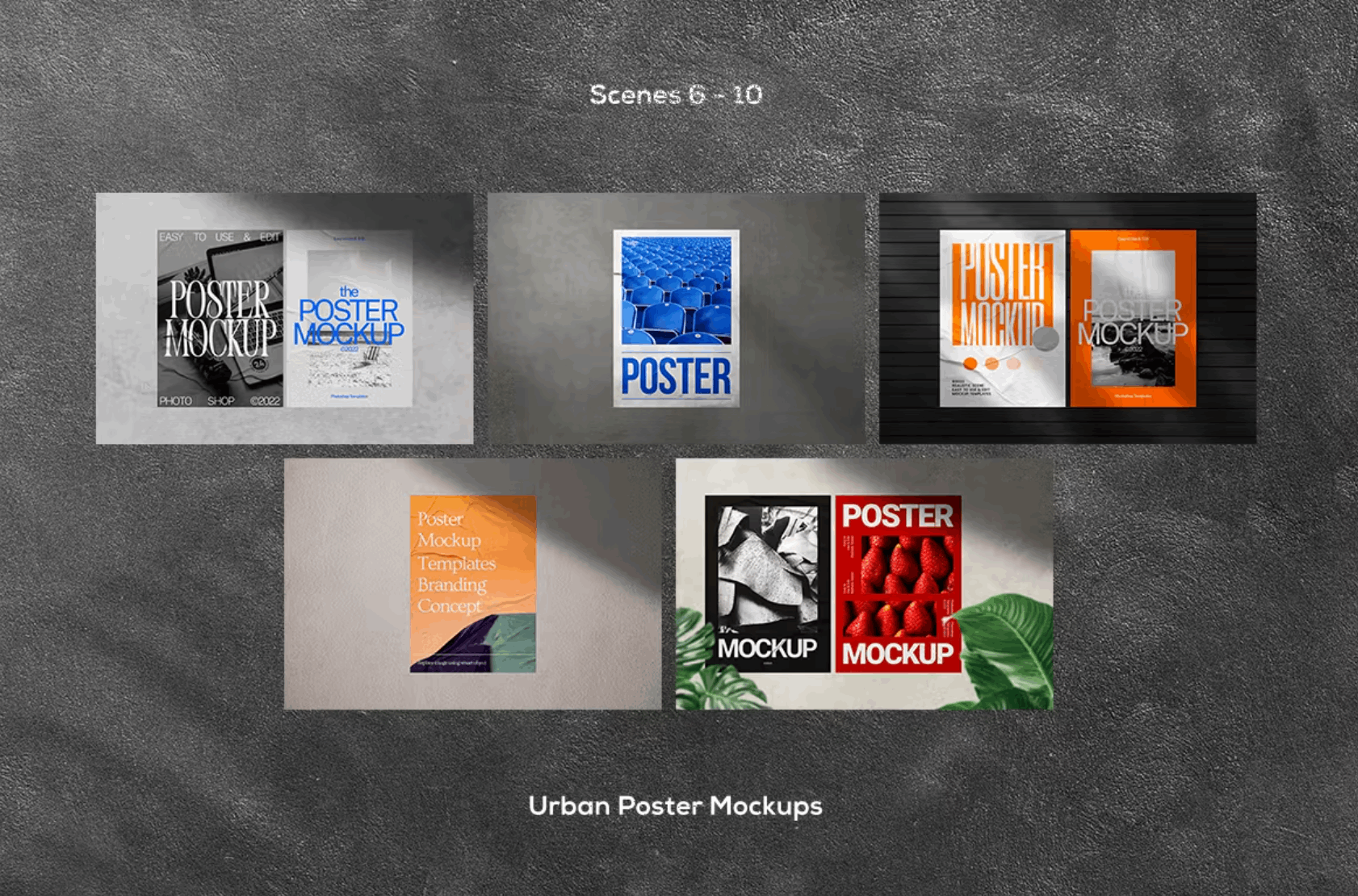 212Urban Poster Mockups v5