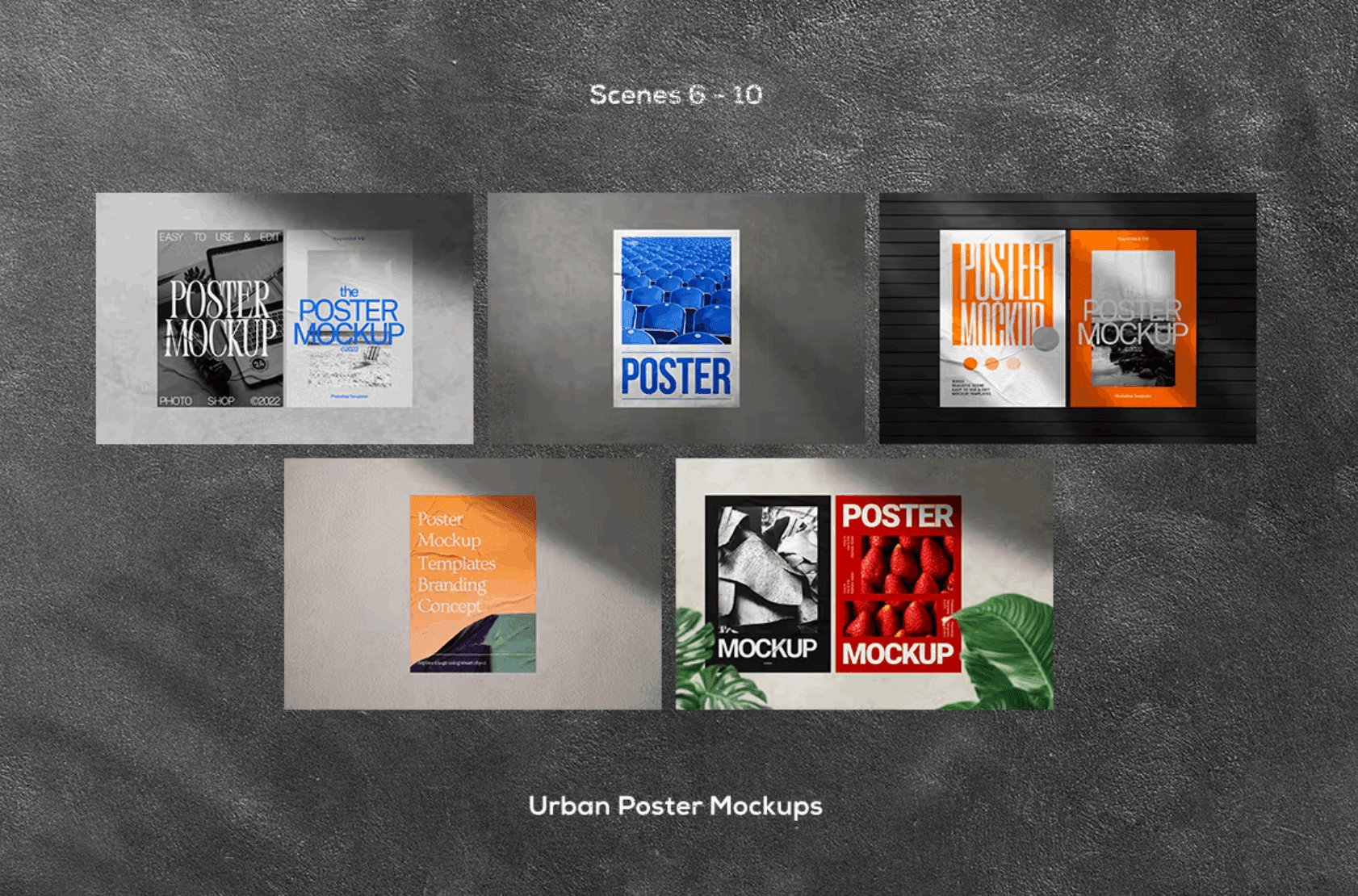 212Urban Poster Mockups v5 - whaledesign