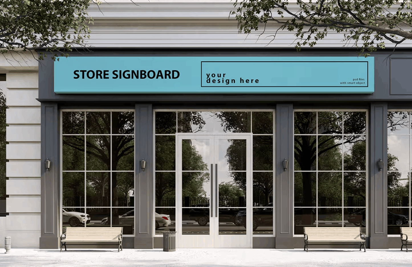213Store SIgnboard vol.01 - Mockups Template VR - whaledesign
