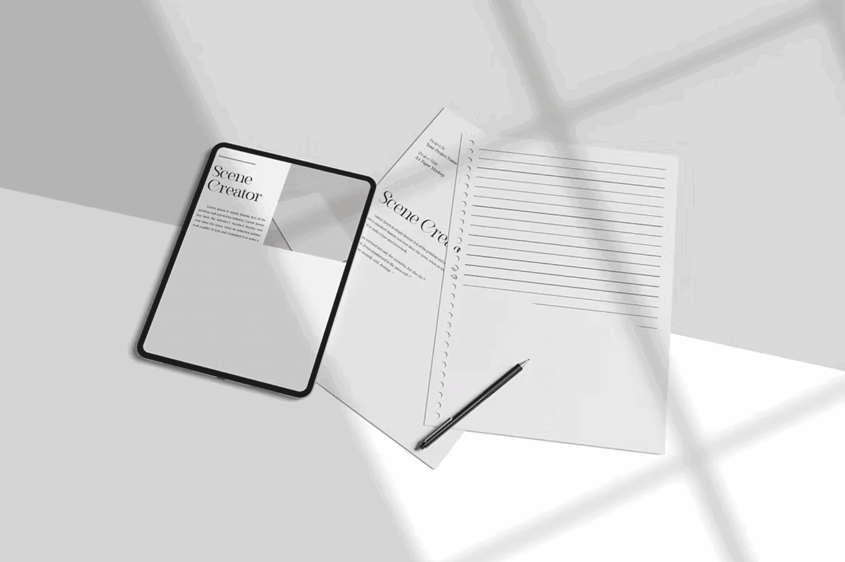 215Scene Creator Mockup - whaledesign