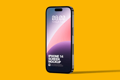 218iPhone 14 Screen Mockup - whaledesign