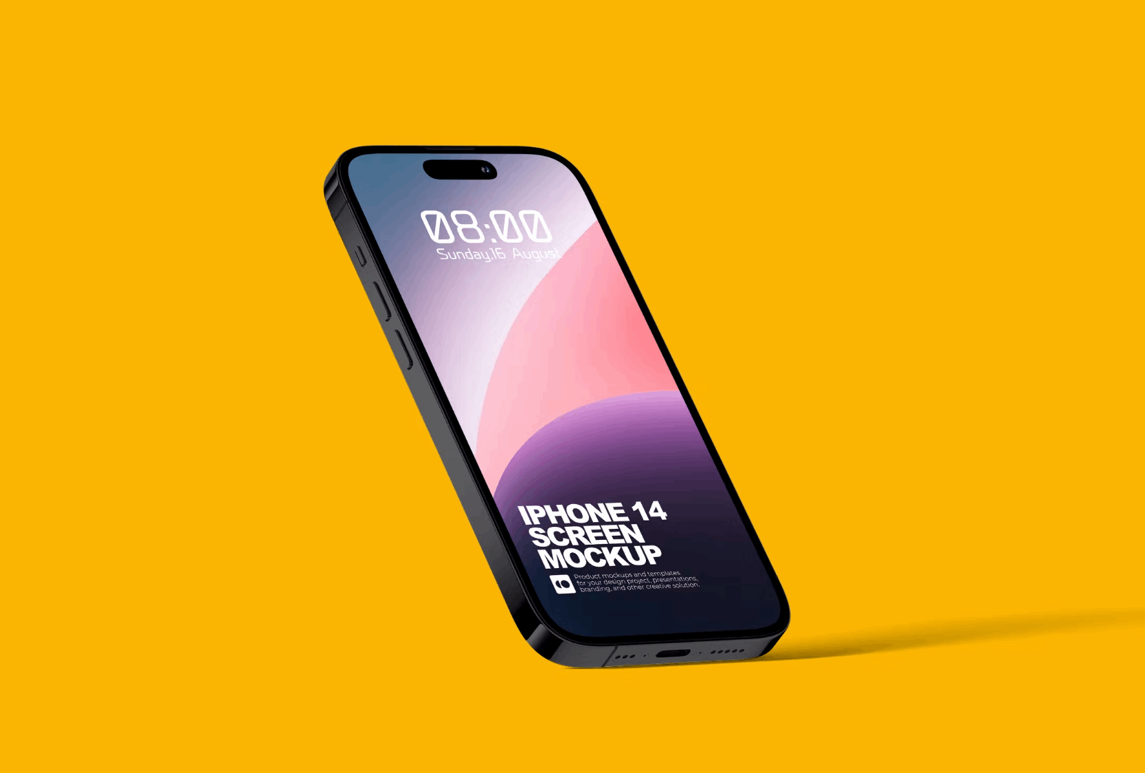 218iPhone 14 Screen Mockup