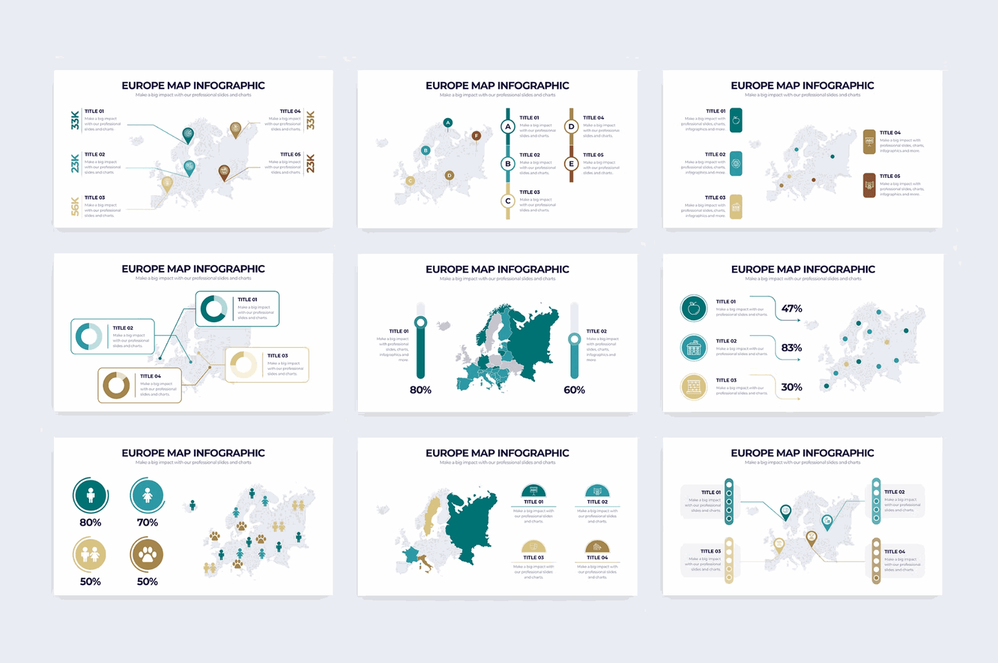 245Education Europe Map Illustrator Infographics - whaledesign
