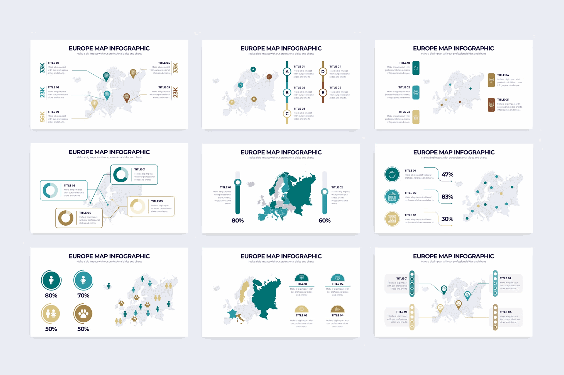 245Education Europe Map Illustrator Infographics - whaledesign