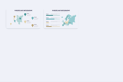 245Education Europe Map Illustrator Infographics - whaledesign