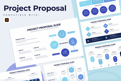 247Business Project Proposal Illustrator Infographics - whaledesign