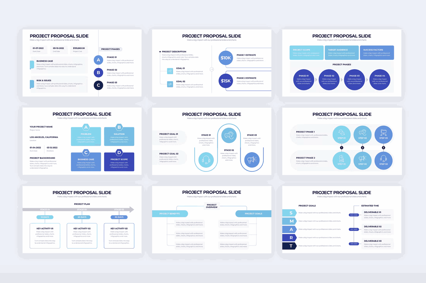 247Business Project Proposal Illustrator Infographics - whaledesign