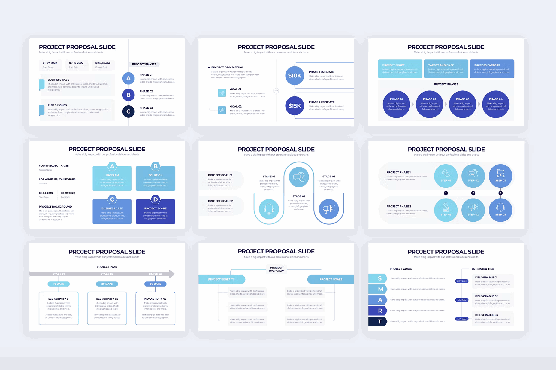 247Business Project Proposal Illustrator Infographics