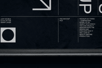 328Street Wall Poster Mockup - whaledesign