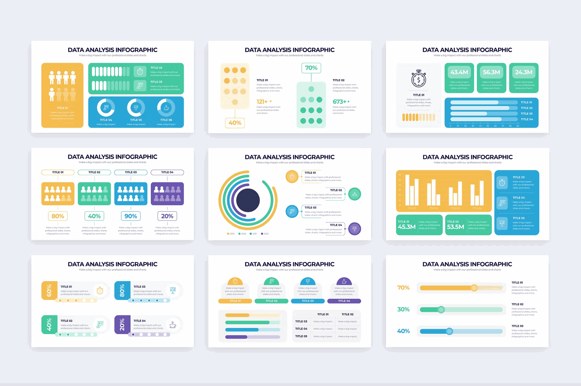 252Business Data Analysis Illustrator Infographics