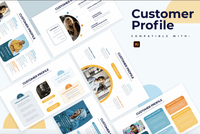 254Business Customer Profile Illustrator Infographics - whaledesign